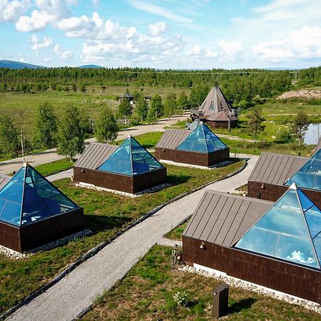 Aurora Pyramid Glass Igloos Kongas Luaran gambar