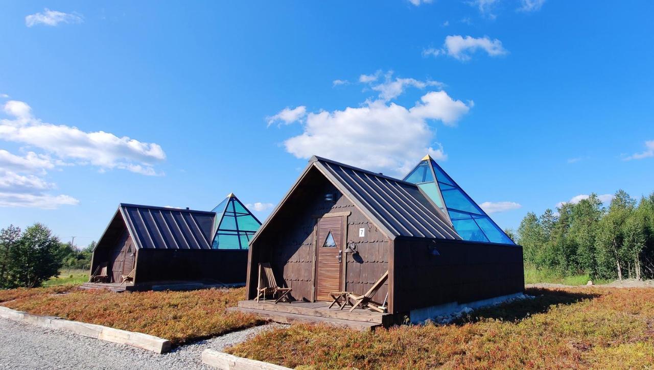 Aurora Pyramid Glass Igloos Kongas Luaran gambar